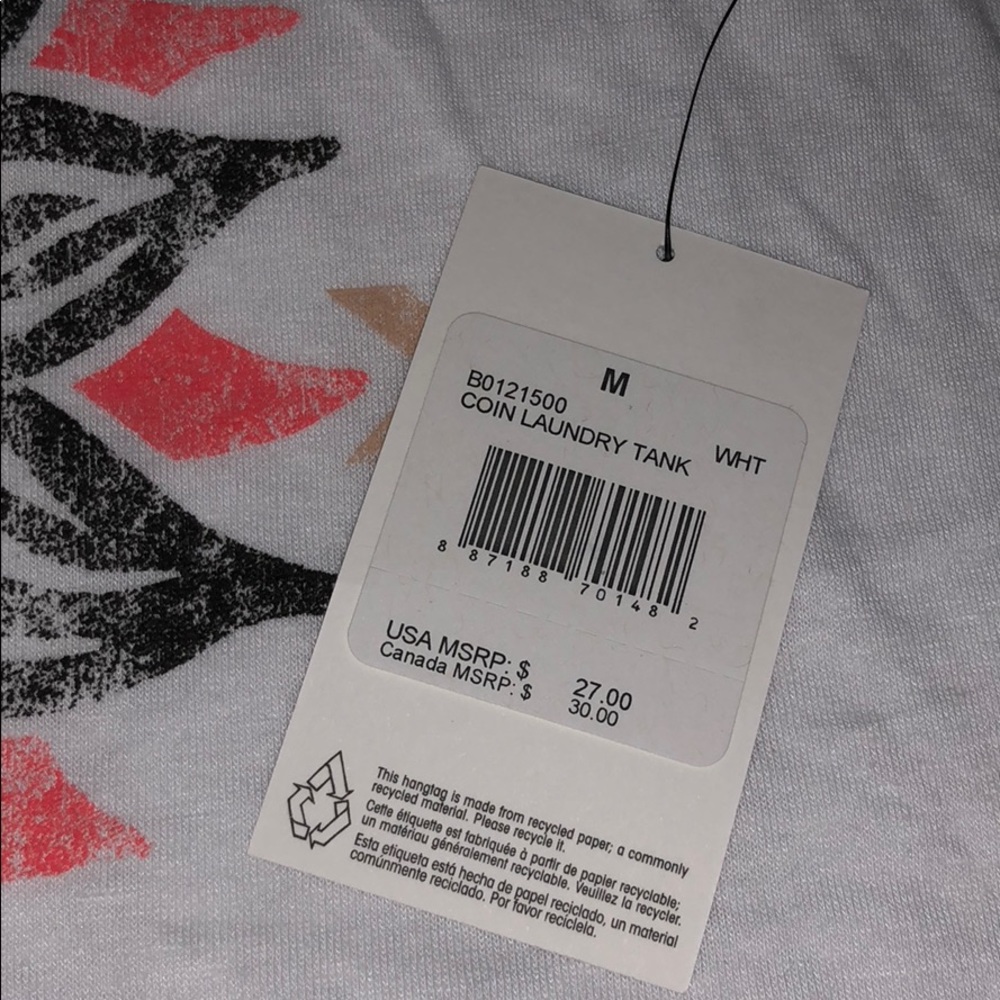 🆕Volcom Coin Laundry Graphic Muscle Tank Top - Picture 6 of 6